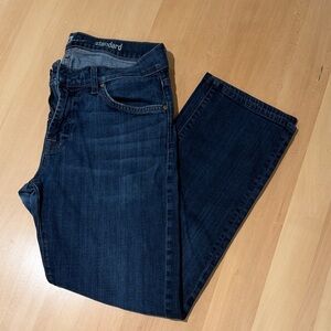 7 For All Mankind Indigo Straight Jeans